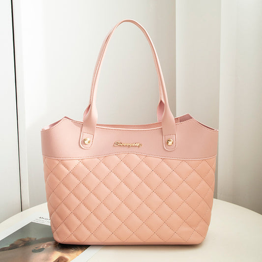 Women’s Rhombus Handbag – Shoulder & Crossbody Shopping Bag - GM Traders