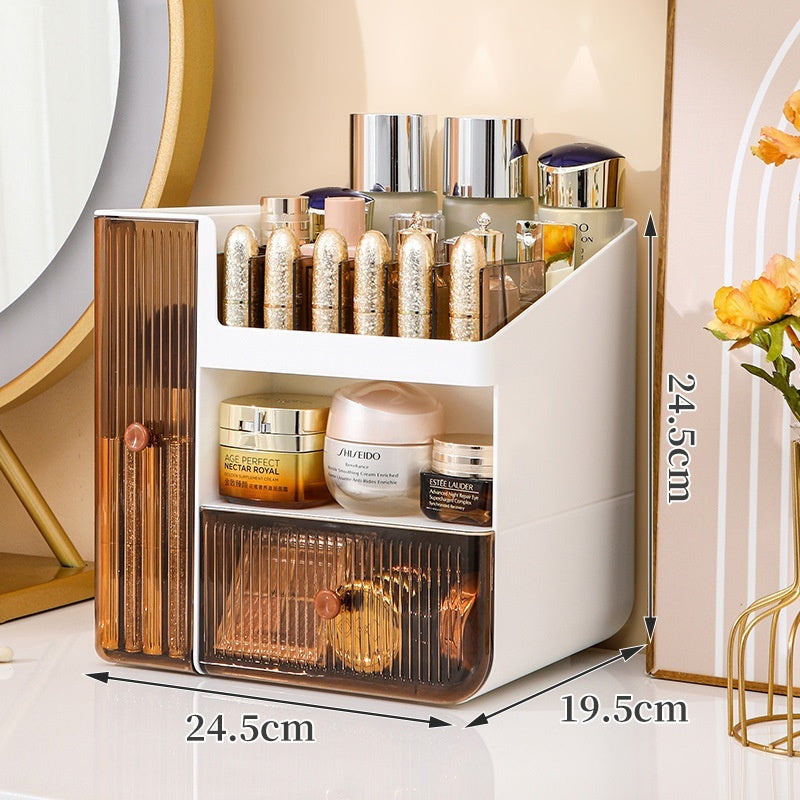 Light Luxury Desktop Cosmetics Storage Box – Makeup Organizer💄✨ - GM Traders
