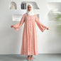 Long Sleeve Women Voile Dress Women - GM Traders