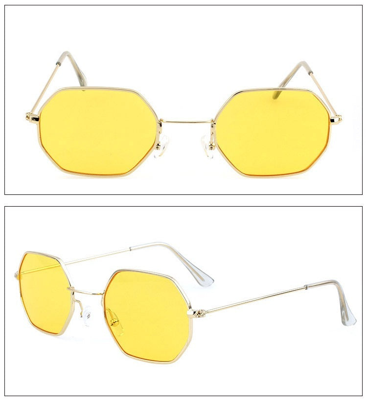 Ocean Polygonal Sunglasses – Trendy UV Protection Eyewear🕶️✨ - GM Traders