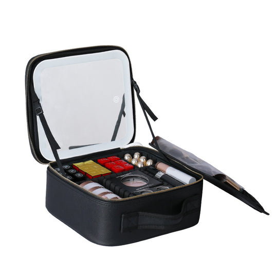 Large-Capacity Lighted Cosmetics Storage Bag – Makeup Organizer💄✨ - GM Traders