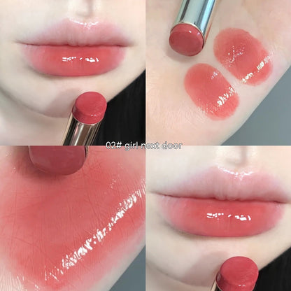 Smooth Glossy Lipstick Color Mirror