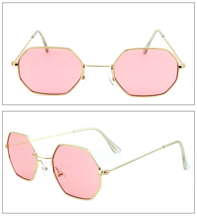 Ocean Polygonal Sunglasses – Trendy UV Protection Eyewear🕶️✨ - GM Traders