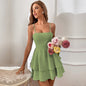Spring And Summer Hot Item Backless Bow Tie Tied Short Sexy Suspender Dress - GM Traders