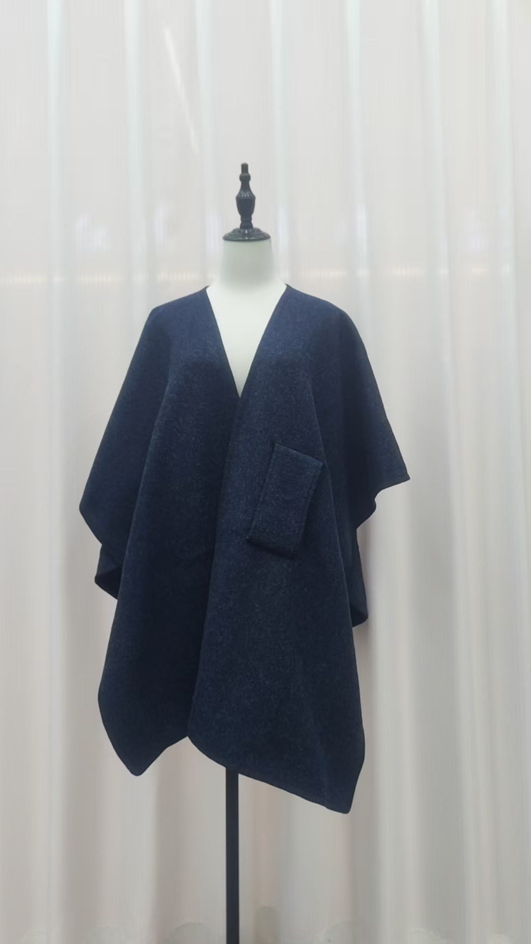 Knitted Cardigan Cape And Shawl