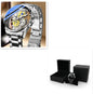 Men Watch Skeleton Automatic Quartz Watch Gold Skeleton Vintage Man Watch Mens Watches Top Brand Luxury - GM Traders